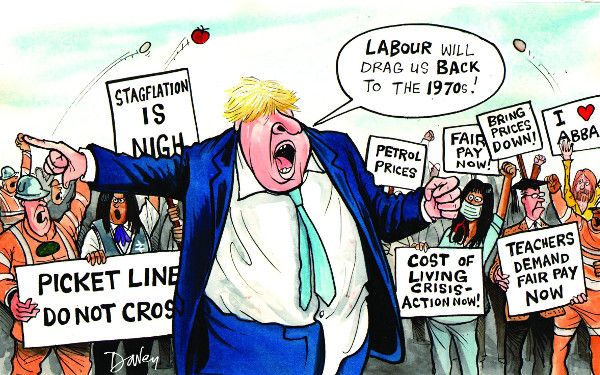 Same old story cartoon