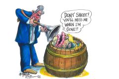 Starmer Johnson Cartoon July 2022