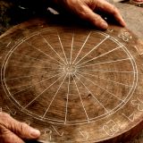 Manchester Log End dart board