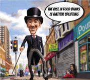 Food bank cartoon