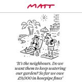 hosepipe ban cartoon