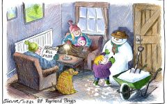 Energy price cartoon