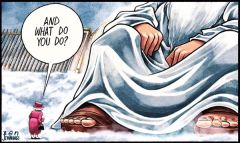 Queen St Peter Cartoon