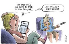 fuel saving cartoon