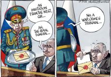 Putin invitation cartoon