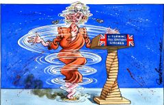 Truss speech cartoon