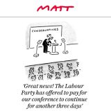 Tory conference cartoon