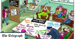 anti growth cartoon