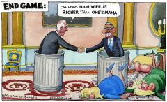 Sunak PM and Chuck cartoon