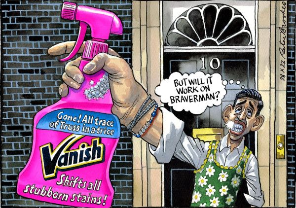 Sunak PM cabinet cartoon 05