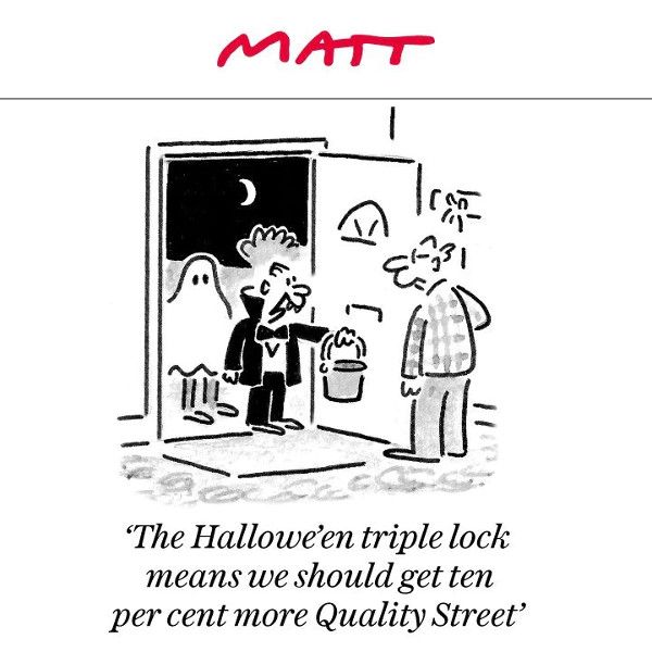 Matt triple lock cartoon