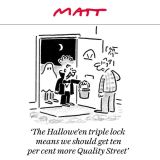 Matt triple lock cartoon