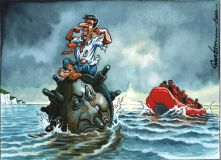 Sunak migration cartoon