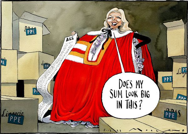 Lady Mone Cartoon