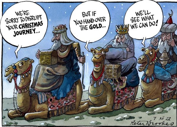 Wise Men Cartoon