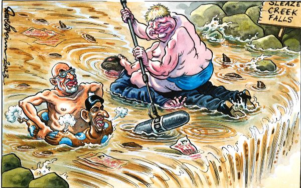 Sleaze cartoon