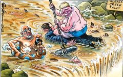 Sleaze cartoon