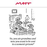 Matt grandma cartoon
