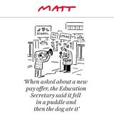 Matt education strike cartoon