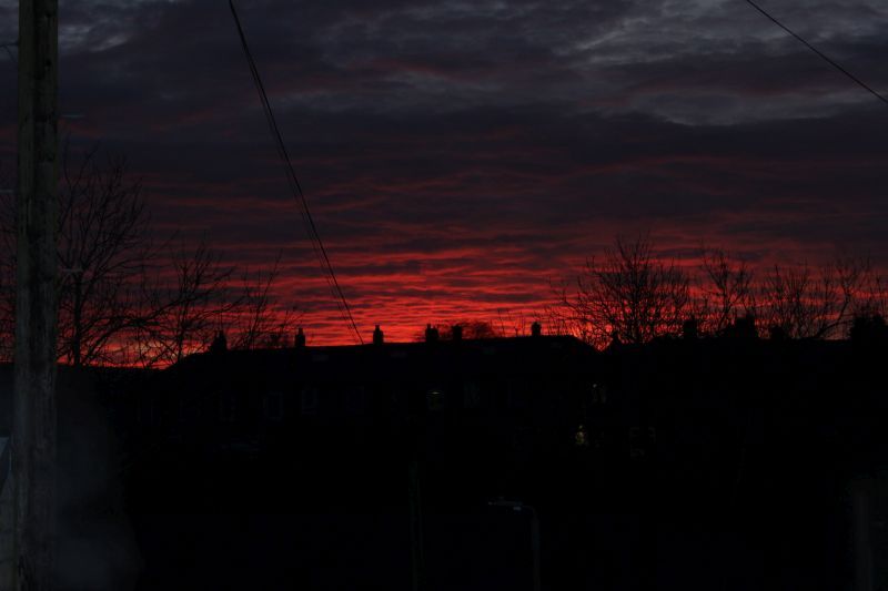 Sunset 5th Feb 23