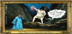 Sunak hanging cartoon