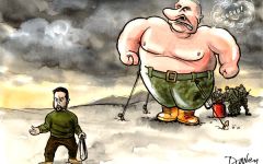 Putin cartoon