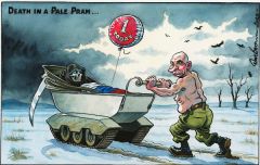 Putin anniversary cartoon