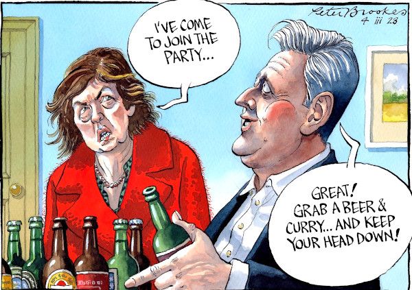 Starmer Gray Cartoon