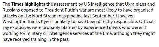 Nord Stream gas pipeline news 080323