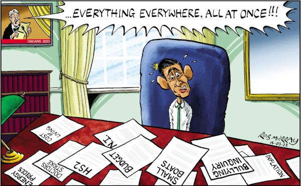 Sunak budget cartoon