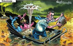 Hunt budget cartoon