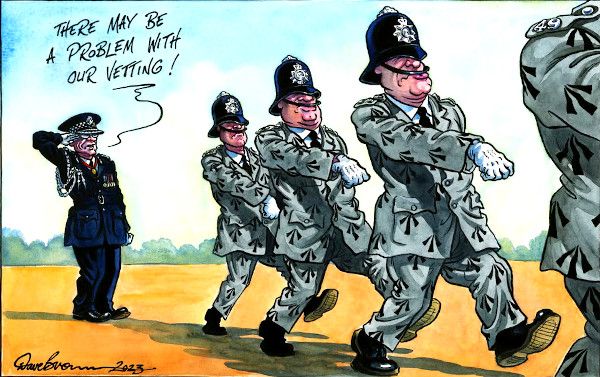 Met police cartoon