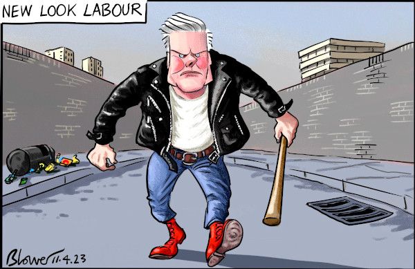 New look Labour cartoon