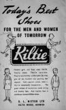 Kiltie ad from a 1940s Pelican paperback book