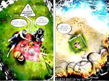 Earth Day cartoon