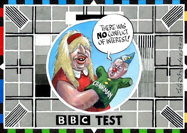 Sharp cartoon