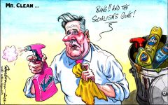 Starmer socialism cartoon