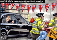 cORONATION CARTOON