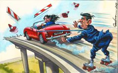 Sunak Braverman cartoon