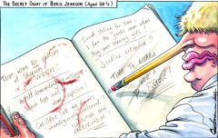 Johnson diaries cartoon