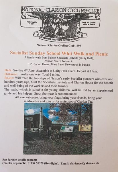 Socialist Sunday School Walk