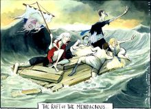 Johnson supporters cartoon