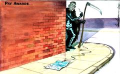 Pay award cartoon