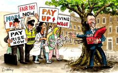 strike cartoon