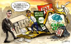 Uxbridge result cartoon