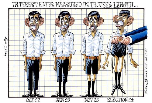 Sunak interest rate cartoon