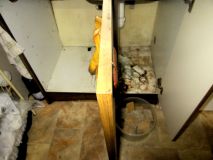 Kitchen sink during