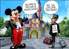 Sunak holiday cartoon