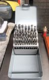 Set of letter drills in index case