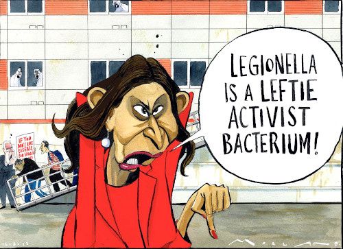 Legionella cartoon